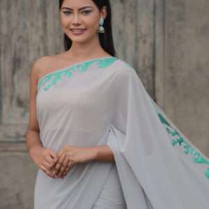 Sea Waves Saree
