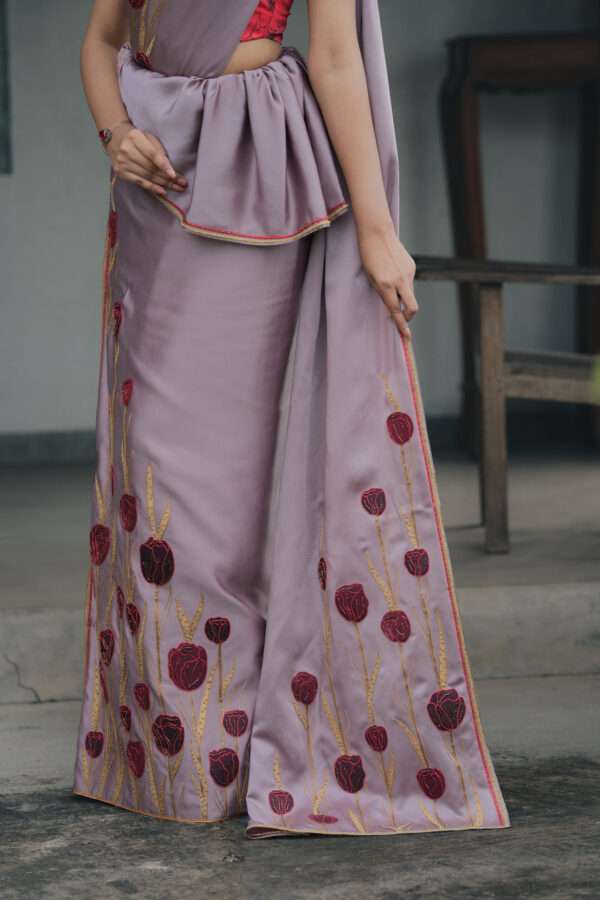 Tulip Garden Kandyan Saree - Image 3