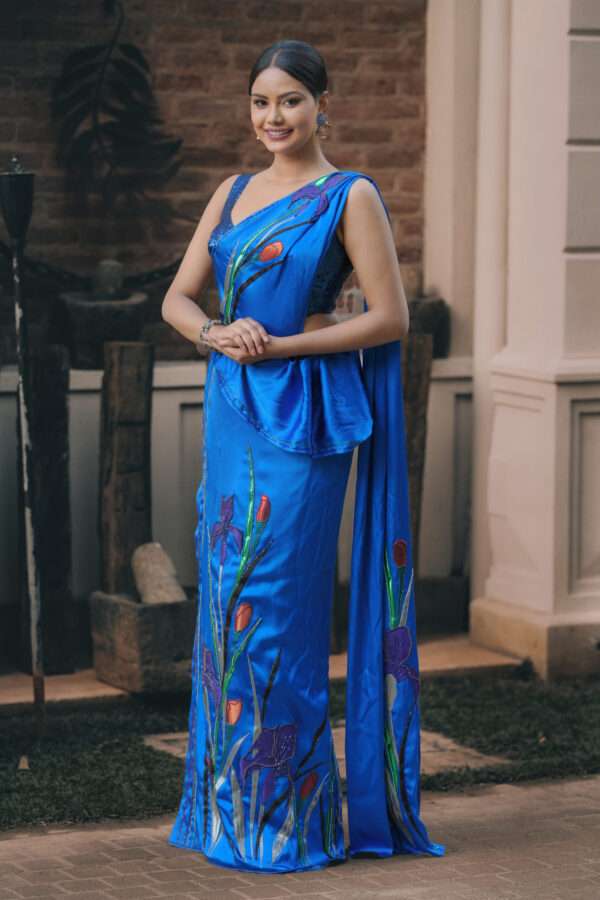 Garden Bloom Saree - Image 2