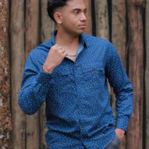 Printed Double Pocket Shirt