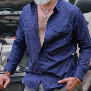 Printed Double Pocket Shirt